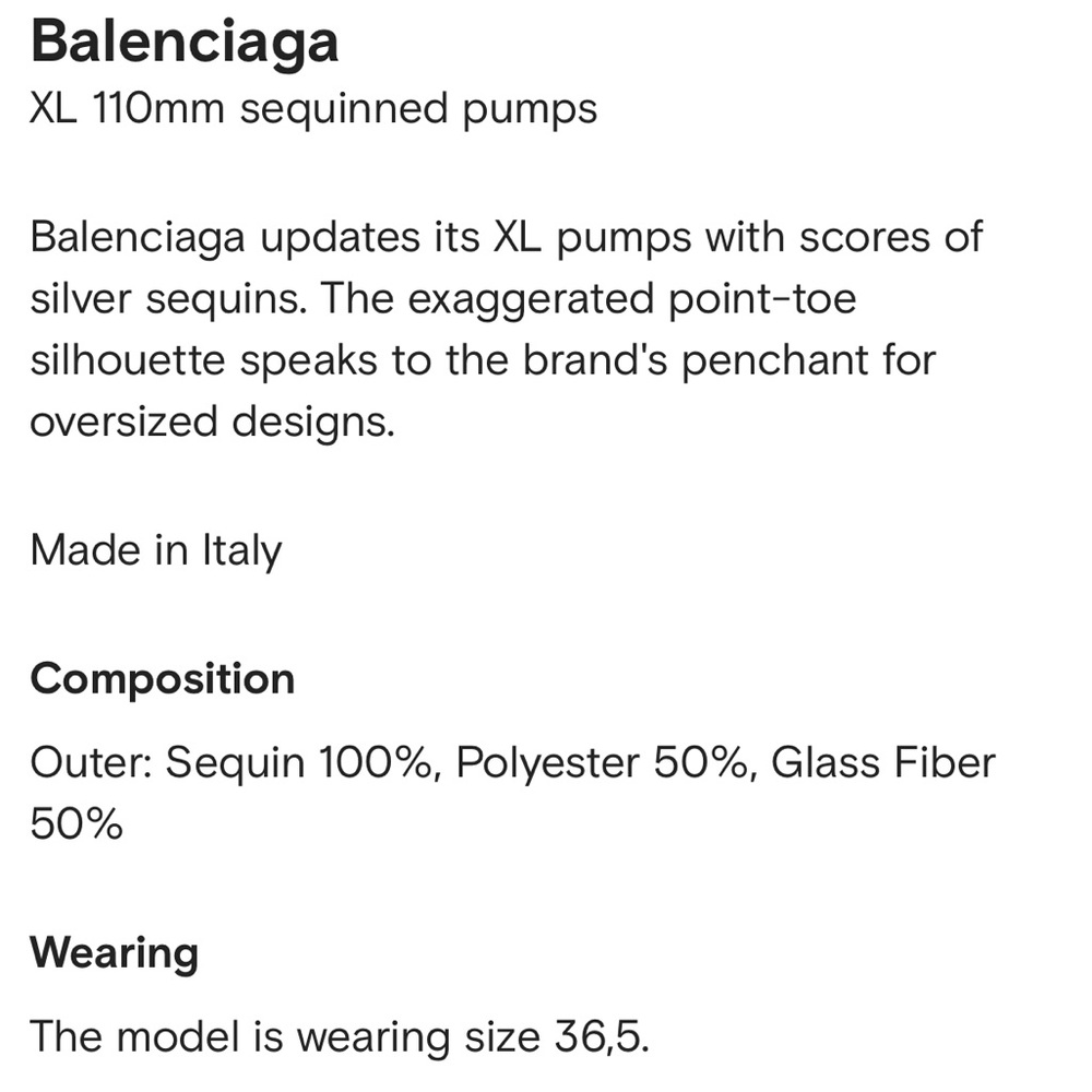 🪩Balenciaga XL Cinderella pumps (36) - Picture 16 of 16